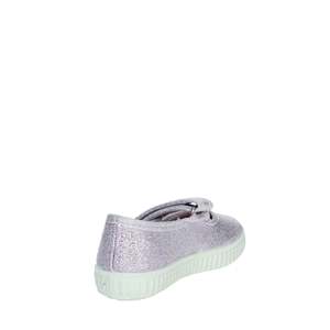 Ballerines lilas pour filles Cienta, chaussures plates avec fermeture Velcro pour enfants - Product Image 3