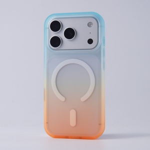 เคสโทรศัพท์แบบแม่เหล็กไล่เฉดสีด้าน สำหรับ iPhone 18 11 12 13 17 Pro Max 14 15 16 Plus รองรับการชาร์จไร้สาย ป้องกันการกระแทก - Product Image 1