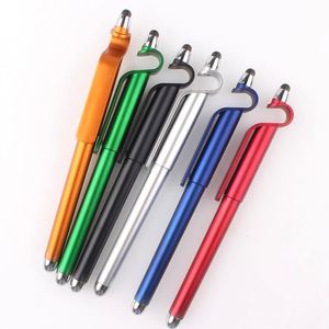 Promotion : Stylo à encre gel en gros pour fabricants avec logo personnalisé imprimé, stylet en plastique coloré pour écrans tactiles de téléphone - Product Image 4