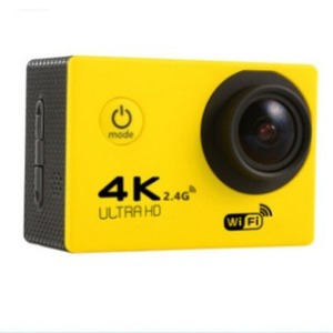 กล้องแอคชั่น F60R 4K Ultra HD WiFi กันน้ำ 30 เมตร สำหรับดำน้ำ ปั่นจักรยาน ถ่ายภาพทางอากาศ - Product Image 1