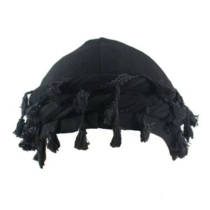 <span class=keywords><strong>Turbante</strong></span> Halo per Bambini, Copricapo Pre-Annodato in Raso Setoso, Elastico con Nappa per Protezione dei Capelli, per Ragazzi e Ragazze - Product Image 1