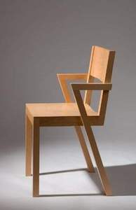Chaise de salle à manger en bois artisanale de qualité supérieure avec structure en bois massif rustique pour salles à manger modernes, cafés élégants et boutiques - Product Image 2