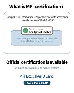 Localizador inteligente 3 en 1, soporte para coche, rastreador GPS de carga móvil inalámbrico de plástico, nuevo diseño con dispositivo de posicionamiento Findmy para coches - Product Image 3