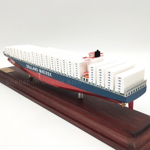 O.a.s nhà máy của tay nghề quy mô Thuyền Mô hình 1:1000 quy mô tùy chỉnh 35cm sealaersk container tàu mô hình cho vận chuyển Quà Tặng - Product Image 4