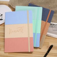 Carnet personnalisé en cuir PU, personnalisable par sublimation