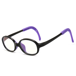 Ronda niños <span class=keywords><strong>gafas</strong></span> Anti-Luz Azul marco óptico Flexible niños computadora bloqueo claro TR90 Flexible <span class=keywords><strong>gafas</strong></span> chica chico UV - Product Image 3