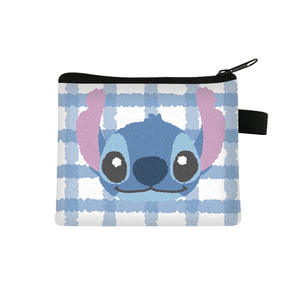 Toptan Stich Bozuk Para Cüzdanı Çocuklar İçin Sevimli ve Geniş Anahtar Kartlık Polyester Günlük Çanta - Product Image 6