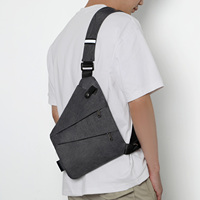 Sac bandoulière homme, sac de poitrine, sacoche - Vente chaude en Libye, Tunisie, Algérie, Maroc, Éthiopie - Fournisseur et fabricant