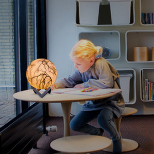 Personalizado 16 colores Rgb cielo estrellado escritorio neón <span class=keywords><strong>Luna</strong></span> lámpara Lampara De <span class=keywords><strong>Luna</strong></span> recargable 3D <span class=keywords><strong>Luna</strong></span> lámpara noche Luz - Product Image 6