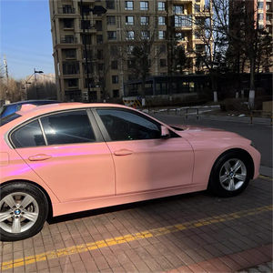 ฟิล์มพีวีซีสีเทาสีแดงสีน้ำเงินเคลือบไวนิลเคลือบด้านสีดำ - Product Image 5