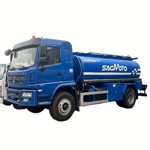 Low Price 4x2 10000 Liters Fuel Tanker Truck Small Oil <b>Transport</b> Tank Truck for Sale - Product Image 1