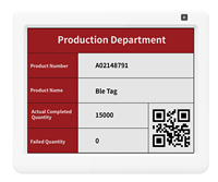 Minew - Etiqueta Electrónica de Precio ESL con Pantalla Eink Industrial de 5.8 Pulgadas, Plataforma en la Nube, Aplicación Web, Solución Completa