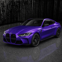 Film de protection de carrosserie Speedmod Custom Blast Blue Purple Metallic Gloss Color Change Anti Scratch TPU pour voiture, styling extérieur du véhicule