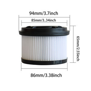 2025 nouveau filtre Hepa pré-filtre lavable Pur pour Dreame T10 /T20 /Pro /<span class=keywords><strong>T30</strong></span> série <span class=keywords><strong>Xiaomi</strong></span> G9 G10 série filtre à vide portable - Product Image 5