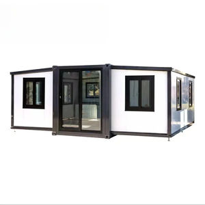 Casa Container Espandibile Zhongchen con Rivestimento Effetto Legno, Casa Modulare Prefabbricata Moderna, Spazio Abitativo Portatile per Glamping in Foresta - Product Image 2