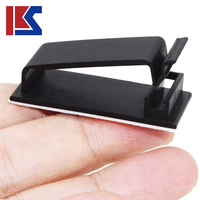 Support adhésif pour serre-câbles en nylon, base de fixation pour faisceau de câbles, clip de fixation auto-adhésif pour serre-câbles, gestion des câbles électriques