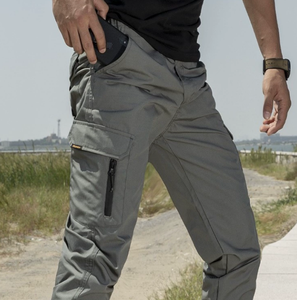 Pantalones tácticos para hombre, mallas delgadas de camuflaje, impermeables y resistentes al desgaste, pantalones Cargo para exteriores, estilo Formal - Product Image 6