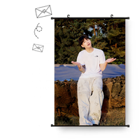 Toptan KPOP bts Boys JUNG KOOK JK ben hala fotoğraf goblen kumaş Poster JUNGKOOK asılı resimler