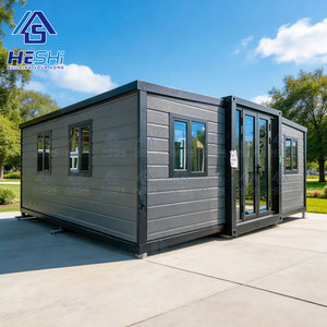 Casa Contenedor Prefabricada Expandible Impermeable de 20 y 40 Pies, con 1, 2, 3, 4 o 5 Dormitorios, para Jardín, Vivienda Pequeña - Product Image 1