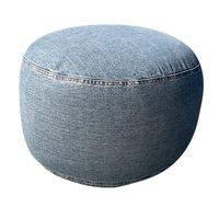 Grand coussin de sol rond coussin d'assise coussins d'extérieur en velours touffeté tapis de méditation décoratif pour animaux de compagnie pour canapé-lit jardin