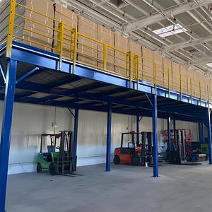 התאמה אישית מחסנים, מפעלים, פלטפורמות i-קרן, מדפי ביניים ומדפים רבי-שכבתי לפי הצורך - Product Image 5