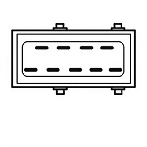 Regolatore Finestrino Ac Rolcar ADAPTABLE per OE 9222K5 Prodotto in Tunisia - Product Image 1