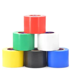 Export Kwaliteit Kleurrijke Rubber Pvc Duct Tape Met Lijm Voor Gas Pijp Wikkelen En Bonding