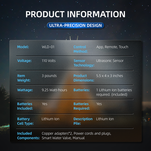 Nuevo Control de aplicaciones para aplicaciones de toda la casa Detector de fugas de agua - Product Image 6