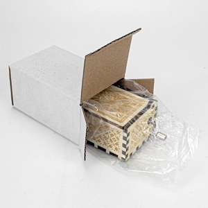 Caja de música personalizada, dispositivo de artesanía con pequeña estrella parpadeante, con canciones personalizadas - Product Image 5