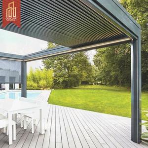 Juego de Muebles de Jardín Modernos Motorizados para Patio Exterior <span class=keywords><strong>2020</strong></span>, Pérgola Retráctil para Comer, Relajarse y Entretenerse al Aire Libre - Product Image 1