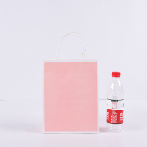Bán buôn Kraft Túi mua sắm giấy tùy chỉnh in Kraft túi giấy đầy màu sắc Kraft túi giấy với xử lý - Product Image 6