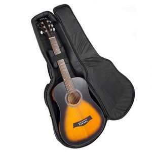 Housse de guitare acoustique rembourrée épaisse, imperméable, avec double sangle réglable, étui de transport pour guitare 40-41 pouces avec boucle de suspension dorsale - Product Image 3