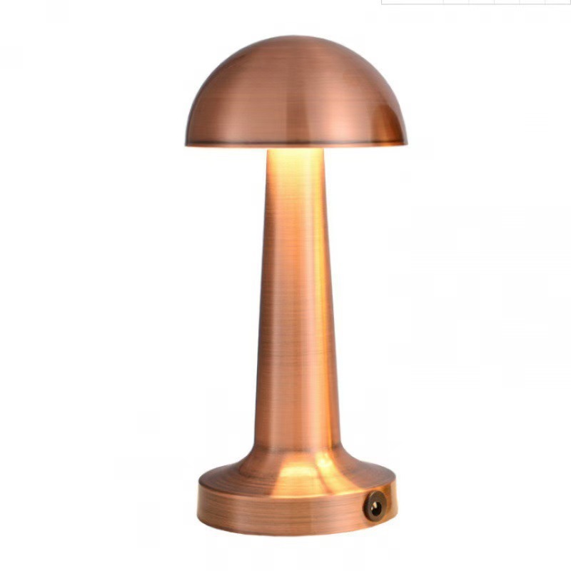 usb type c table lamp gold