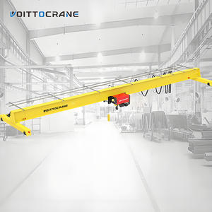 Grúa aérea estándar FEM, 2 toneladas, 3 toneladas, 5 toneladas, 10 toneladas, 16 toneladas, grúa puente de viga única con polipasto eléctrico europeo - Product Image 3