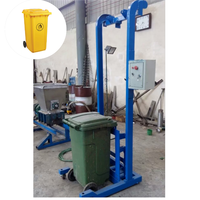 Élévateur de poubelle de haute qualité Personnaliser la poubelle ascenseur poubelle électrique retournant la machine de vidage