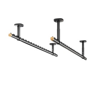 Aluminum Alloy Windproof Clothes <b>Drying</b> <b>Rack</b> 2mm Thickness Heavy Duty Ceiling Mounted Balcony Use - Product Image 1