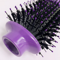 Brosse coiffante électrique professionnelle 3 en 1, lisseur, sèche-cheveux et volumateur en une seule étape