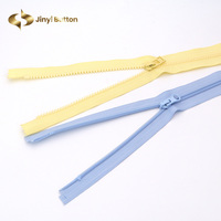 Fermetures éclair personnalisées en plastique et nylon avec dents moulées et curseurs robustes pour vestes, vêtements de travail, sacs et uniformes – Fabrication Jinyi
