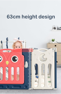 Nouveau Design de clôture de cour de <span class=keywords><strong>jeu</strong></span> de couleur personnalisée, clôture en plastique pliable pour enfants, parc de sécurité amusant pour bébé - Product Image 6