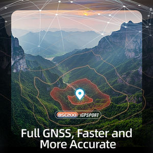 BSC200 ไมล์จักรยานไร้สายพร้อม GPS หน้าจอ LCD ขนาด 2.5 นิ้ว นาฬิกาจับเวลาแบบดิจิตอล มาตรวัดความเร็ว มาตรวัดระยะทาง สำหรับจักรยานเสือหมอบ - Product Image 4