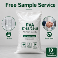 Résine soluble dans l'eau de haute qualité, faible viscosité, qualité industrielle, fournisseur professionnel d'exportation, poudre de PVA 1 kg pour pâte à modeler