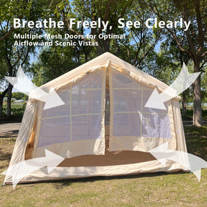8 Square Meters High Quality Inflatable Camping <b>Tent</b> Lightweight Popular Selling <b>Glamping</b> <b>Tents</b> Oxford Cloth Blow up Air <b>Tent</b> - Product Image 1