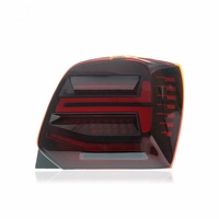 Facelift Rote LED-Rückleuchten (2011-2016) - Neues 36W 6000K 12V Paar-Set für VW Polo MK6 mit Universeller Passform