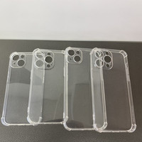 Pelindung Ponsel TPU Air Bumper 1.5MM Anti Guncangan Lembut untuk Redmi Note 11R 5G Black Shark 5 Pro Black Shark 5 Anti Menguning
