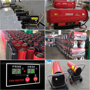 דלק תעשייתי שריפת דיזל/קרוסין מאוורר חימום עוף חווה 50kw עופות משק 50kw דוד חימום אוויר עם משאבת 220v משאבת - Product Image 6