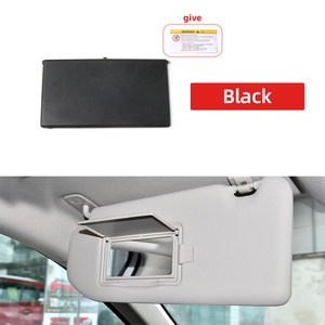 Nuovo Parasole per Auto di Alta Qualità in ABS+PC Nero, Copertura per Specchietto Retrovisore, Supporto per Specchio per Trucco, Pannello Luminoso per Peugeot - Product Image 2