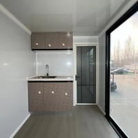 Cabine de luxe, maison mobile, mini-caravane, conteneur habitable sur roues