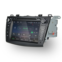 Pemutar DVD Mobil Android 10.0 8 inci 2DIN 4G+64G untuk MAZDA 3 2010 2011 2012 CarPlay DSP Auto GPS RADIO Dashboard Pemutar Media Mobil