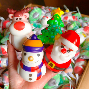 Christmas Santa Claus <b>Squishy</b> Toy PVC Squeeze Toy Stress Relief Sensory Fidget Toy for Kids Adults - Product Image 5