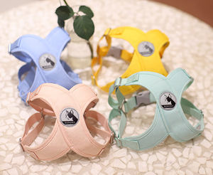 Disesuaikan grosir hewan peliharaan anjing luar ruangan <span class=keywords><strong>Harness</strong></span> X berbentuk musim panas sejuk dapat disesuaikan lembut indah nilon <span class=keywords><strong>Harness</strong></span> untuk anjing - Product Image 3